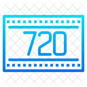720 Resolution  Icon