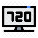 720 P Television Icon