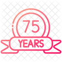 75주년  아이콘