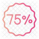 Percent Discount Percentage 아이콘