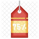 75 Prozent  Symbol