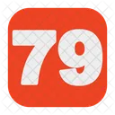 79 Number  Icon