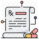 Medicine Prescription Prescription Medical Icône