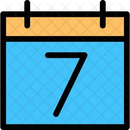 7th  Calendar  Icon