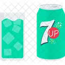 7up 캔  아이콘