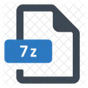 7 Z File Zip Icon