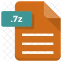 7 Z File Paper Icon