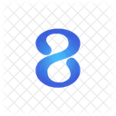 Eight Number 8 Number Icon