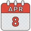 8 de abril  Icono