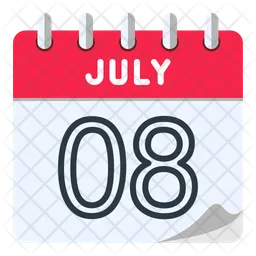 8 de julho  Ícone