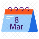 8 de marzo  Icono