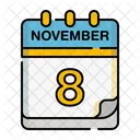 Calendario Data Hora E Data Ícone