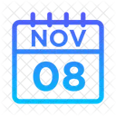 8 de noviembre  Icono