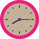 8 Heures 15 Minutes Horloge Analogique A 8 Heures Delai Icon