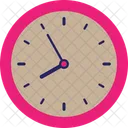 8 Heures 55 Minutes Horloge Analogique A 8 Heures Delai Icon