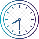 8 시간 30 분 8 시 아날로그 시계 마감 아이콘