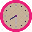 8 Hour 30 Min 8 Oclock Analog Clock Deadline Icon