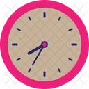 8 Hour 35 Min 8 Oclock Analog Clock Deadline Icon