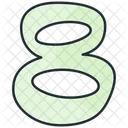 8 Number Numeric Icon