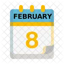 Hora E Data Data Do Calendario Evento Ícone