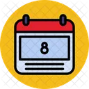 Calendario Horario Hora Ícone
