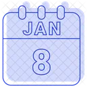 8. Januar  Symbol