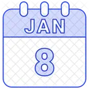 8. Januar  Symbol