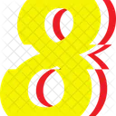 8 Number  Icon