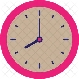 8 Oclock Analog Clock  Icon