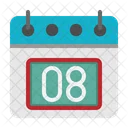 8 Datum Kalender Symbol