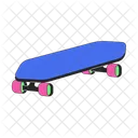 Skateboard Funky Retro Sports Equipment 80 S Skateboard Icon