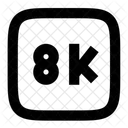8 Tausend  Symbol