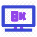 8k television  Icon
