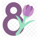 8th Women's Day  Icon
