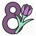 8th Womens Day  Icon