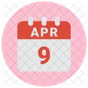 9 April 9 April 9 Datum Symbol