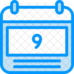 9 data  Ícone