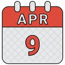 9 de abril  Icono