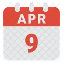 9 de abril  Icono