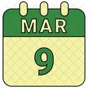 Marco Data Calendario Ícone