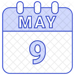 9 de mayo  Icono