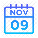 9 de noviembre  Icono