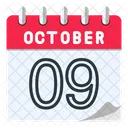 9 de outubro  Ícone