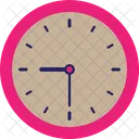 9 Heures 30 Minutes Horloge Analogique A 9 Heures Delai Icon