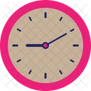 9 Hour 10 Min 9 Oclock Analog Clock Deadline Icon