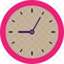 9 Hour 5 Min 9 Oclock Analog Clock Deadline Icon