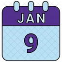 9. Januar  Symbol