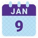 9. Januar  Symbol