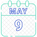 9. Mai  Symbol