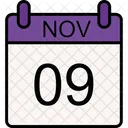 9 November Month November Icon